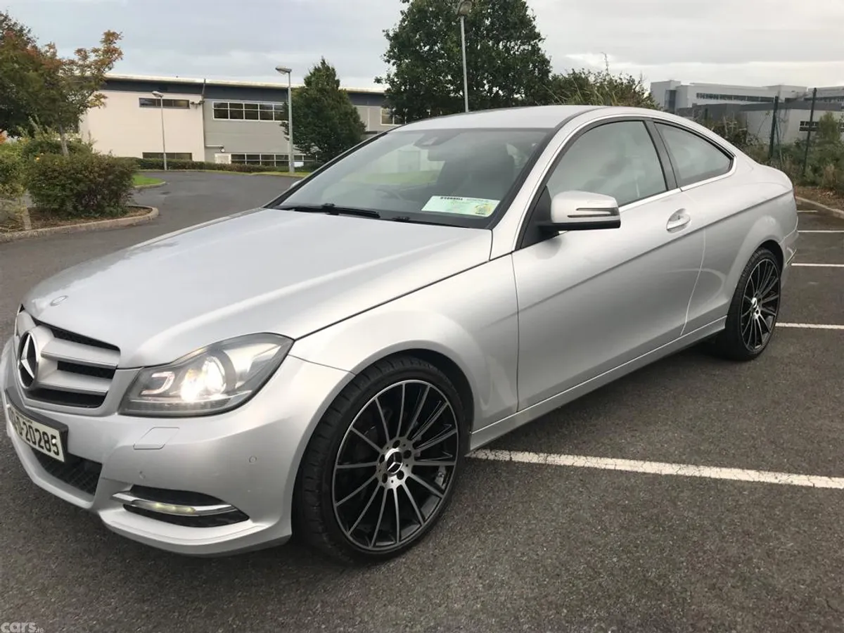 Mercedes-Benz C-Class Coupe, Diesel, 2013, Silver