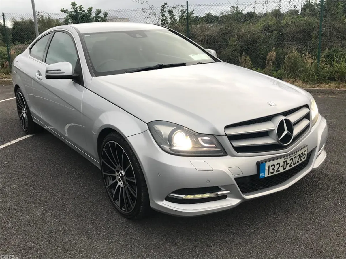 Mercedes-Benz C-Class Coupe, Diesel, 2013, Silver