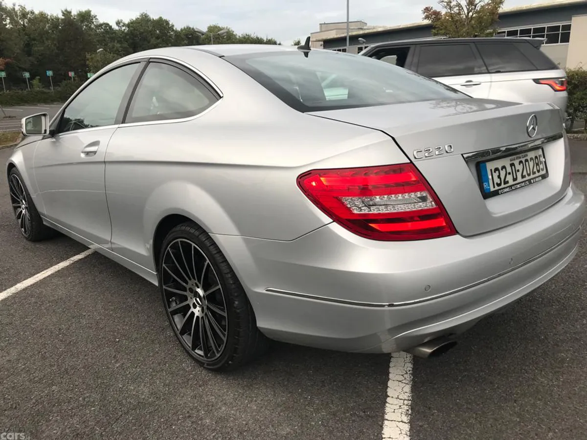 Mercedes-Benz C-Class Coupe, Diesel, 2013, Silver