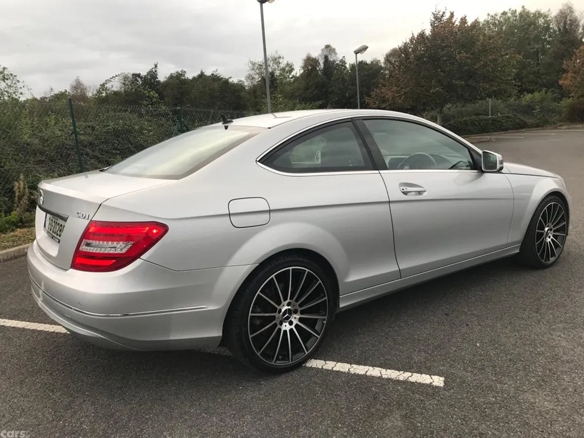 Mercedes-Benz C-Class Coupe, Diesel, 2013, Silver