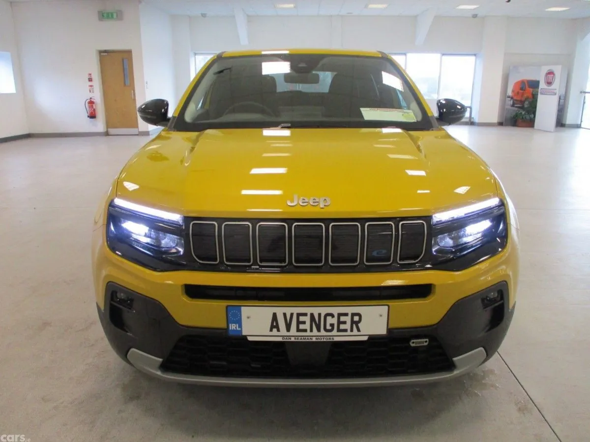 Jeep Avenger SUV, Electric, 2025, Yellow