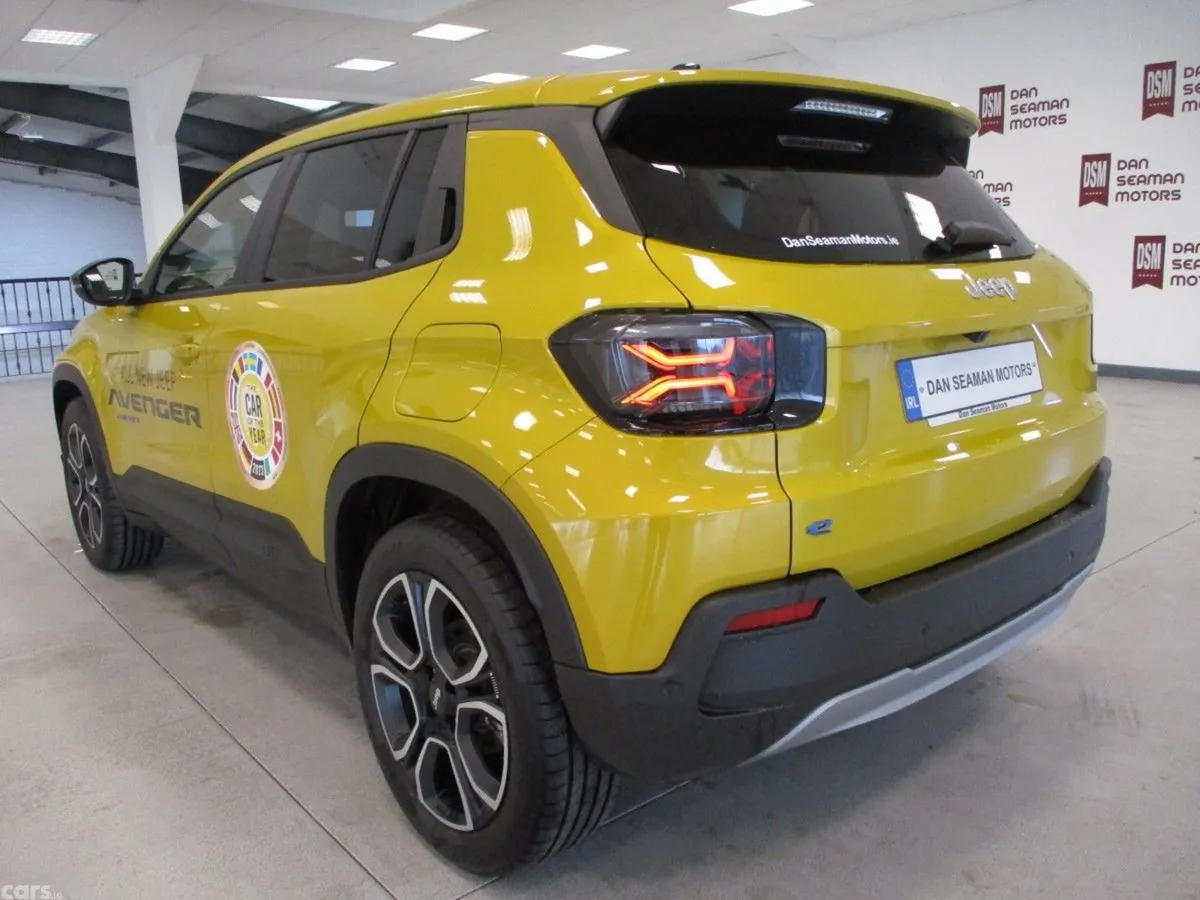 Jeep Avenger SUV, Electric, 2025, Yellow