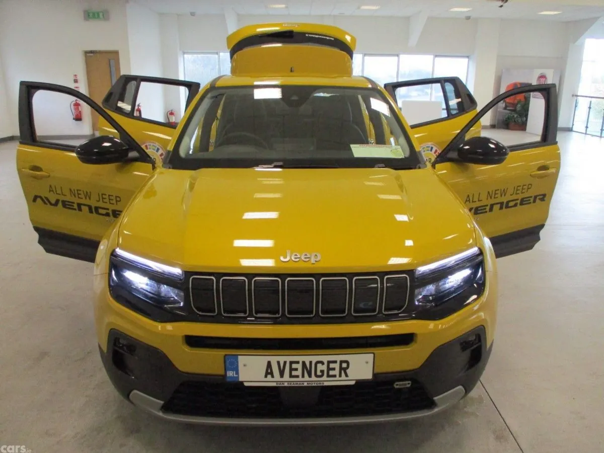 Jeep Avenger SUV, Electric, 2025, Yellow