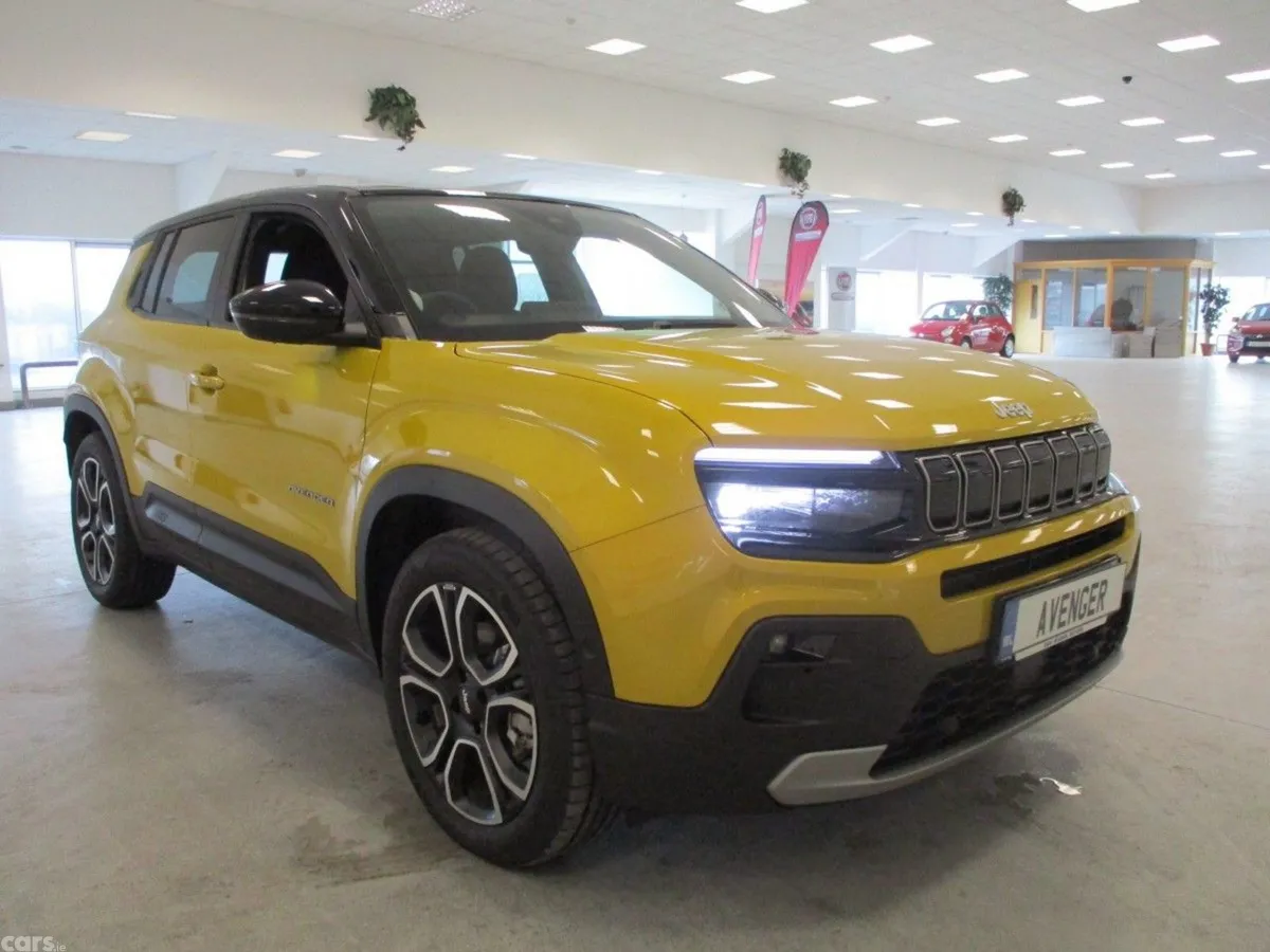 Jeep Avenger SUV, Electric, 2026, Yellow