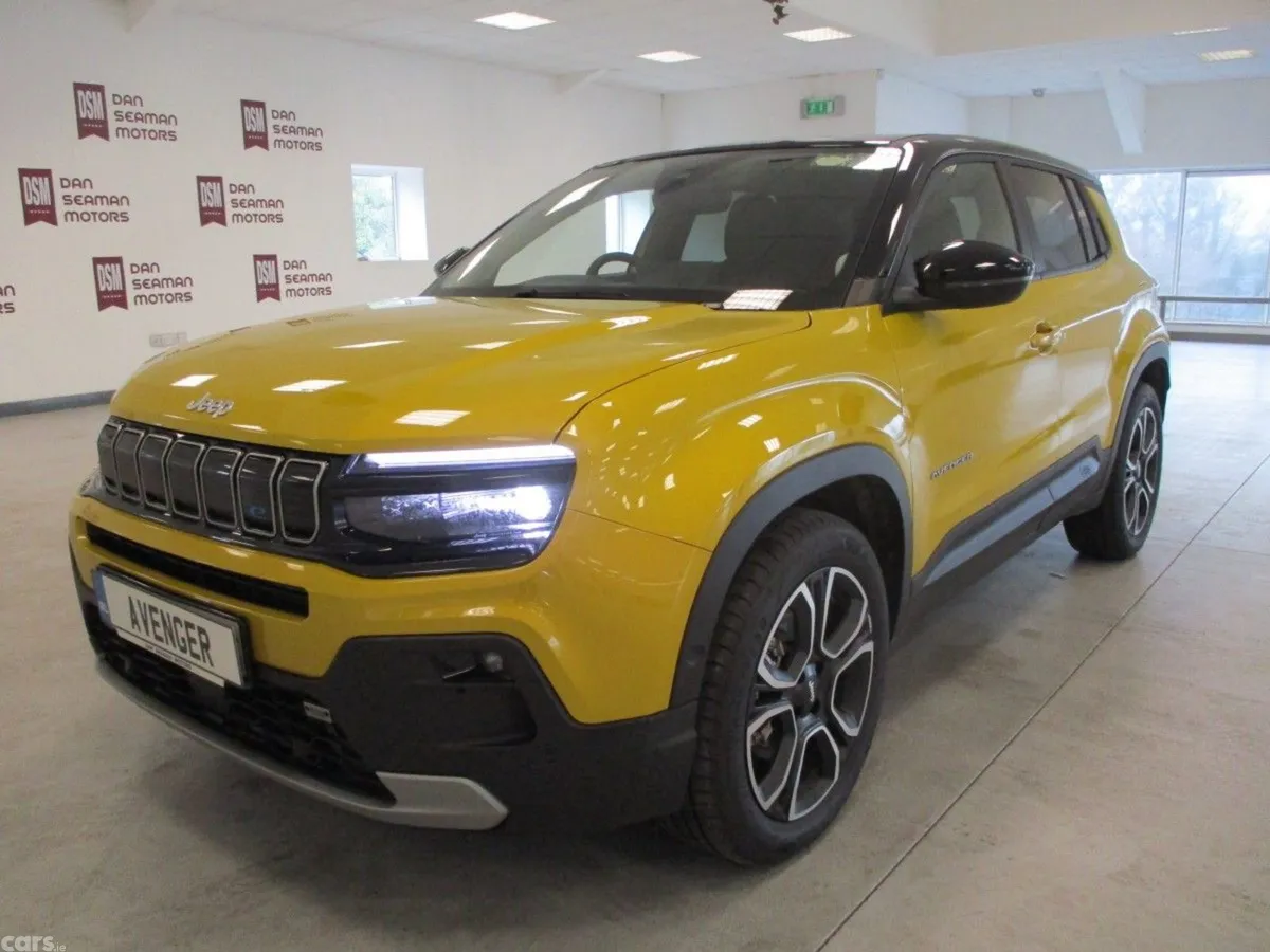 Jeep Avenger SUV, Electric, 2026, Yellow