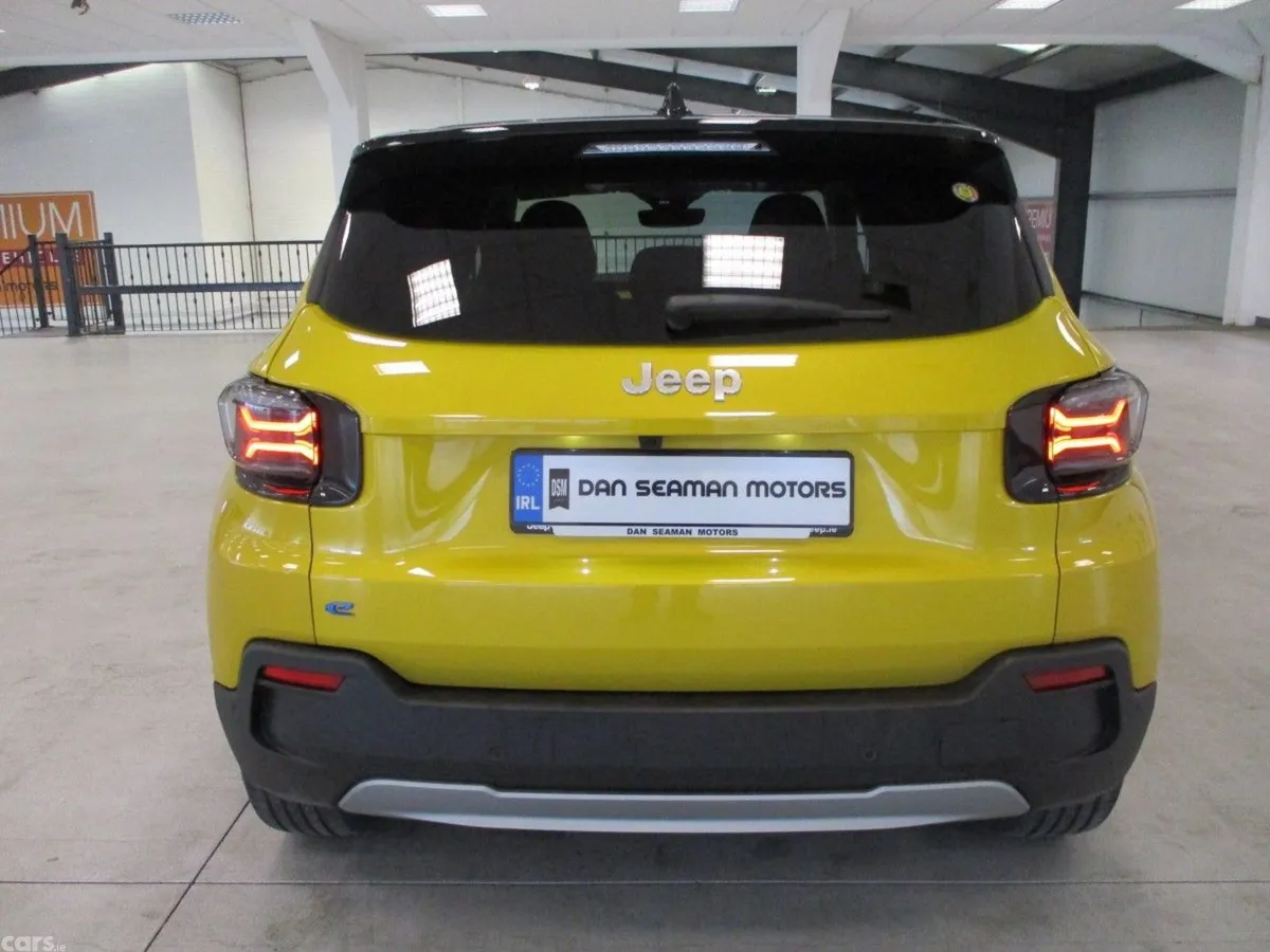 Jeep Avenger SUV, Electric, 2026, Yellow