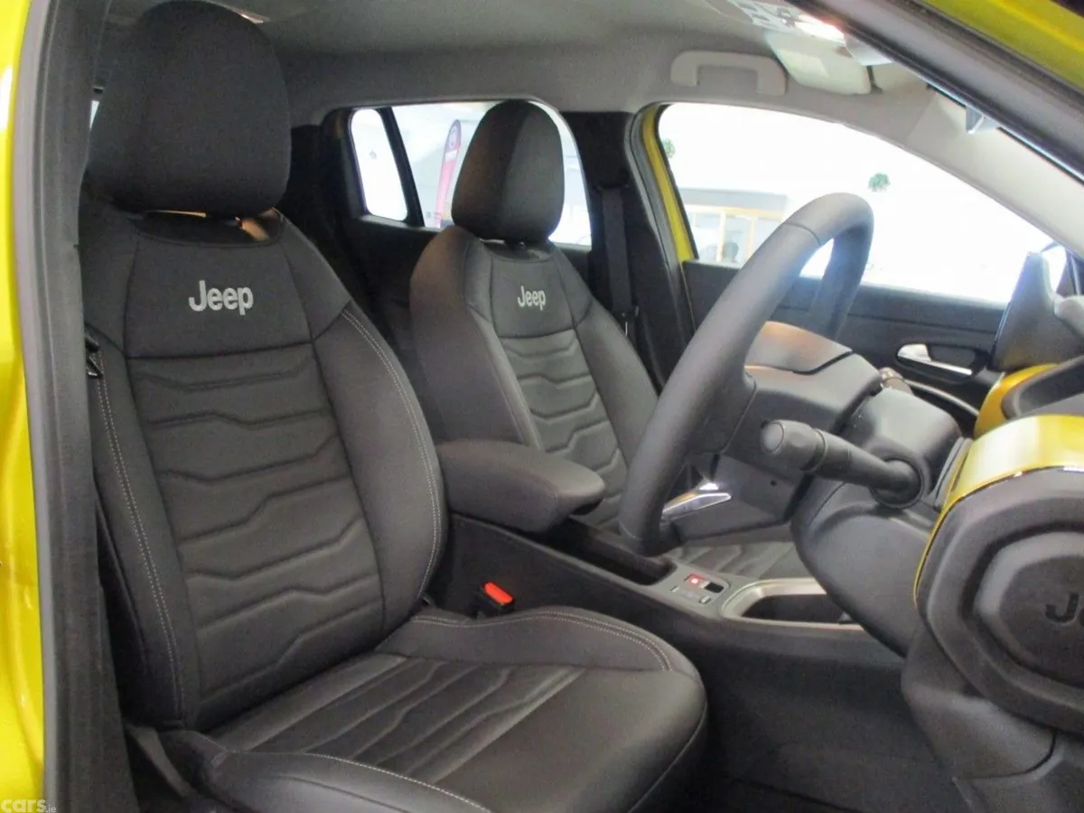 Jeep Avenger SUV, Electric, 2026, Yellow