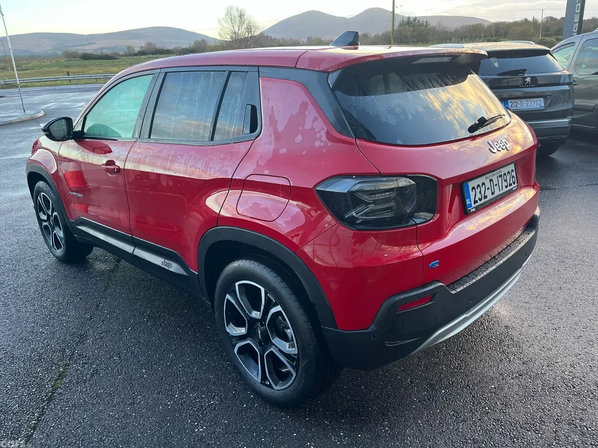 Jeep Avenger SUV, Electric, 2023, Red