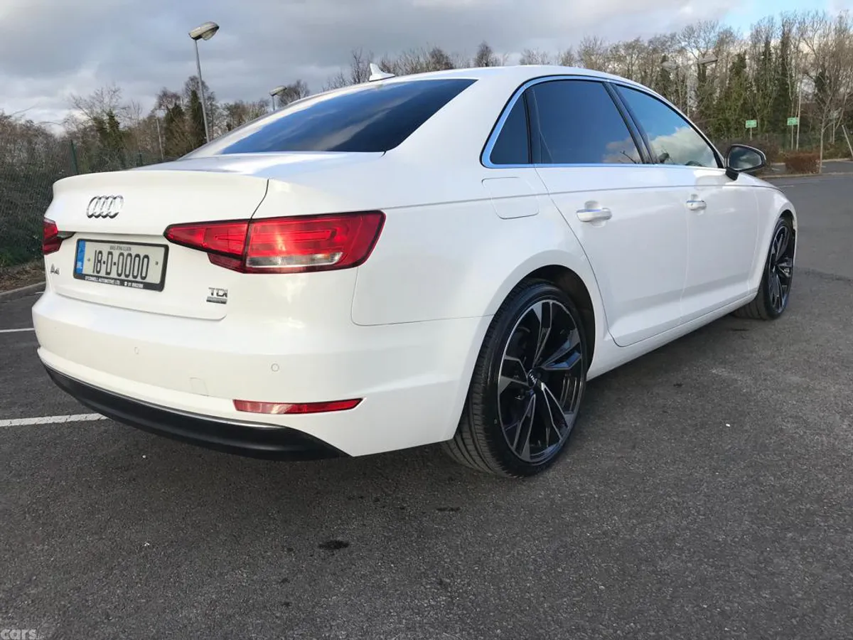 Audi A4 Saloon, Diesel, 2018, White