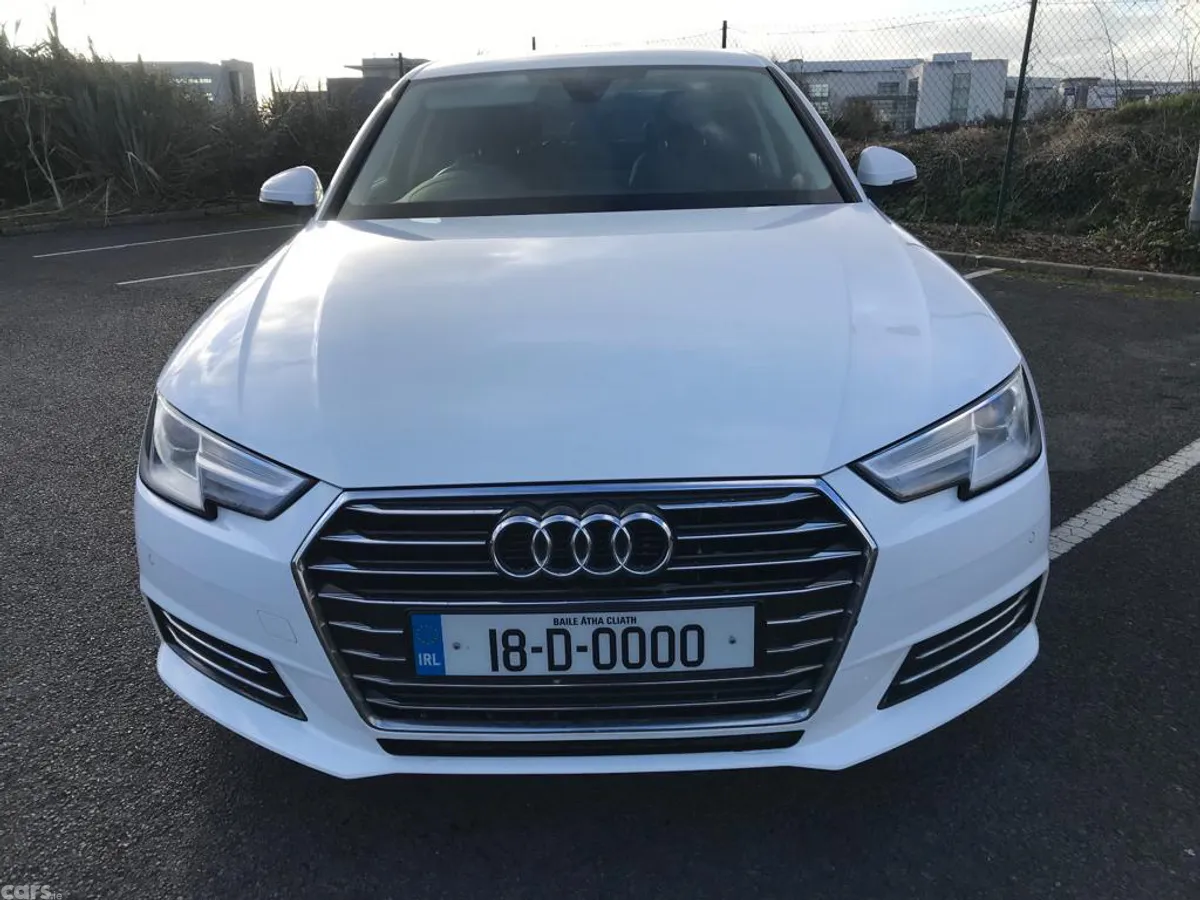 Audi A4 Saloon, Diesel, 2018, White