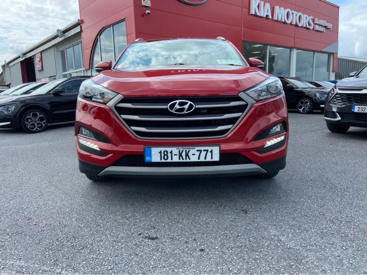 Hyundai Tucson Estate, Diesel, 2018, Red