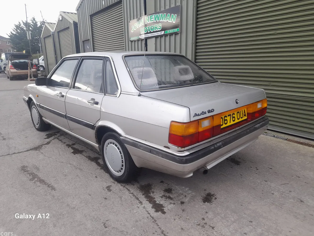 Audi 90 Saloon, Petrol, 1987, Silver