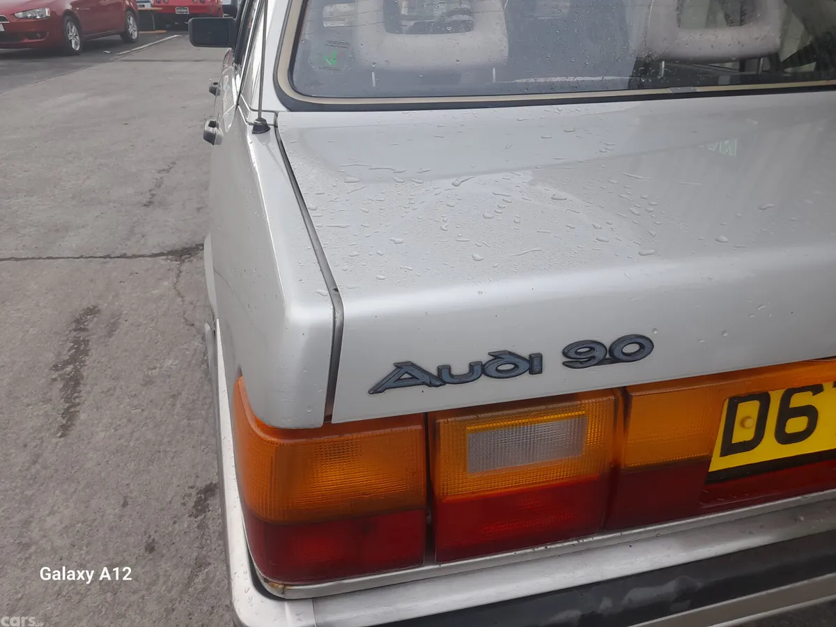 Audi 90 Saloon, Petrol, 1987, Silver