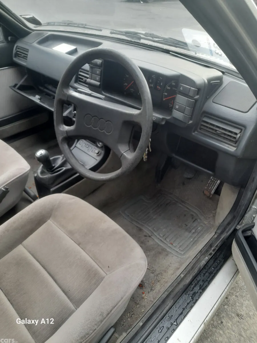 Audi 90 Saloon, Petrol, 1987, Silver