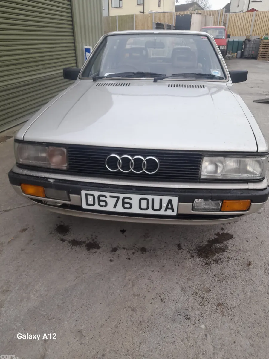 Audi 90 Saloon, Petrol, 1987, Silver