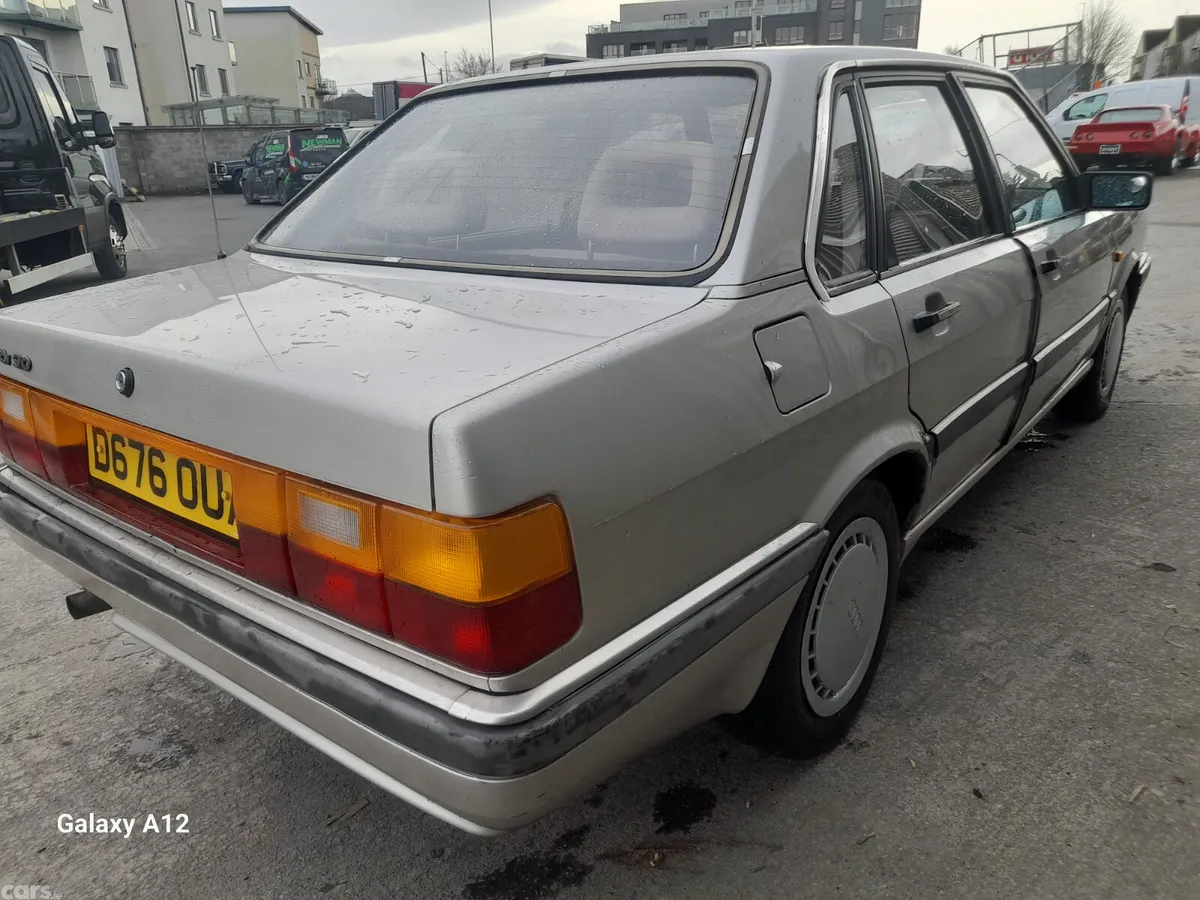 Audi 90 Saloon, Petrol, 1987, Silver