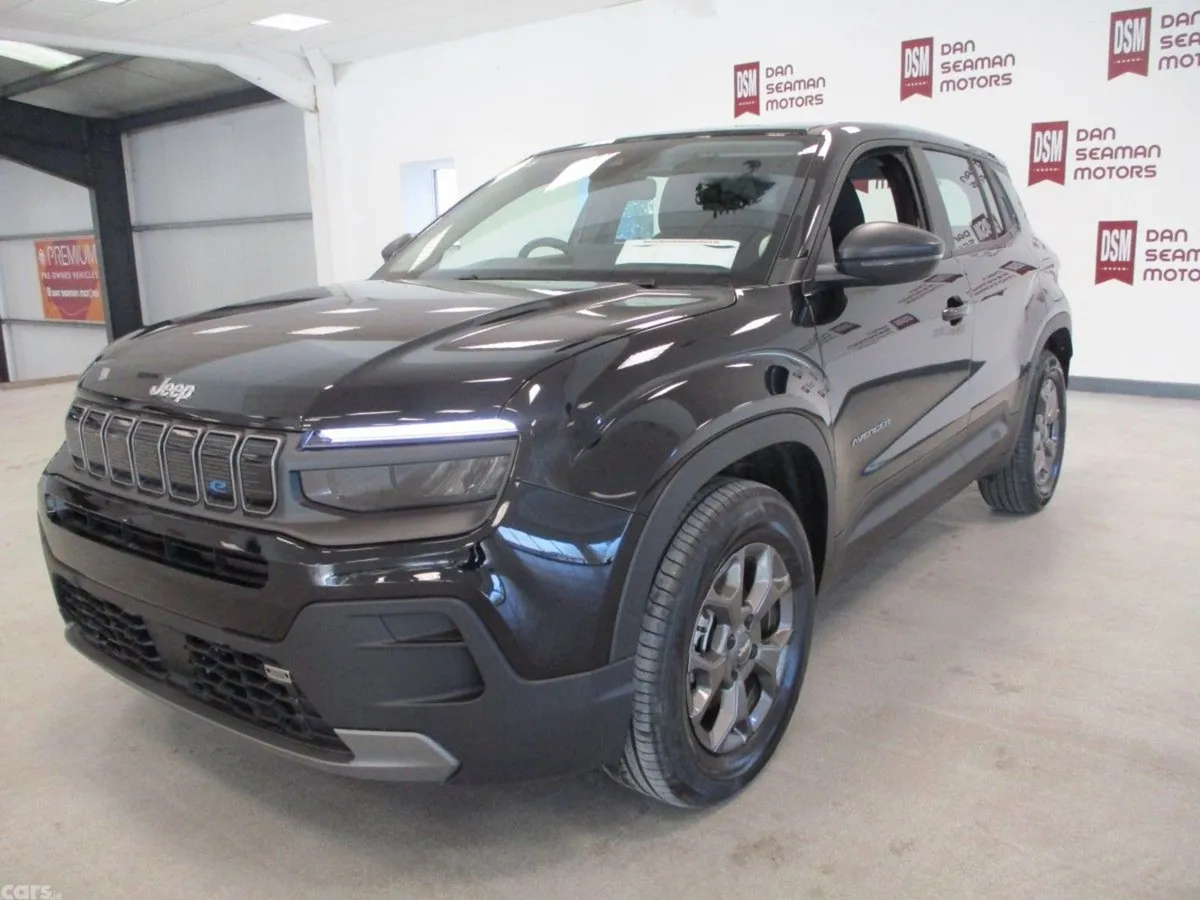 Jeep Avenger SUV, Electric, 2025, Black
