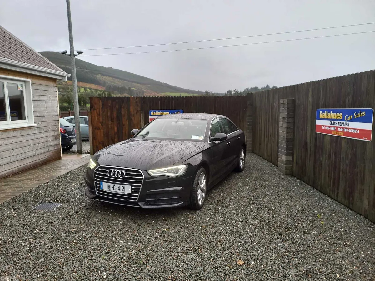 Audi A6 Saloon, Diesel, 2018, Black