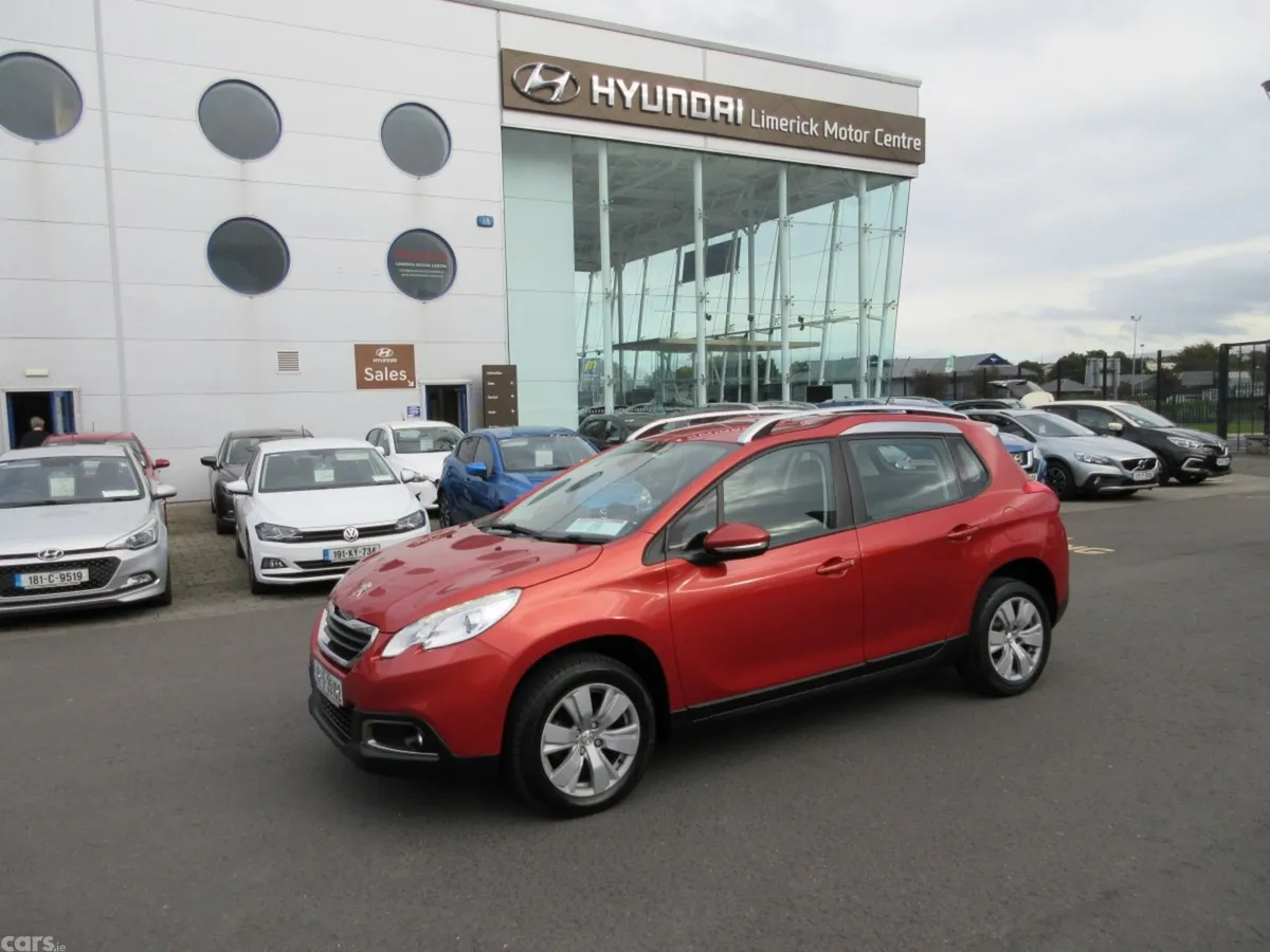 Peugeot 2008 SUV, Diesel, 2016, Red
