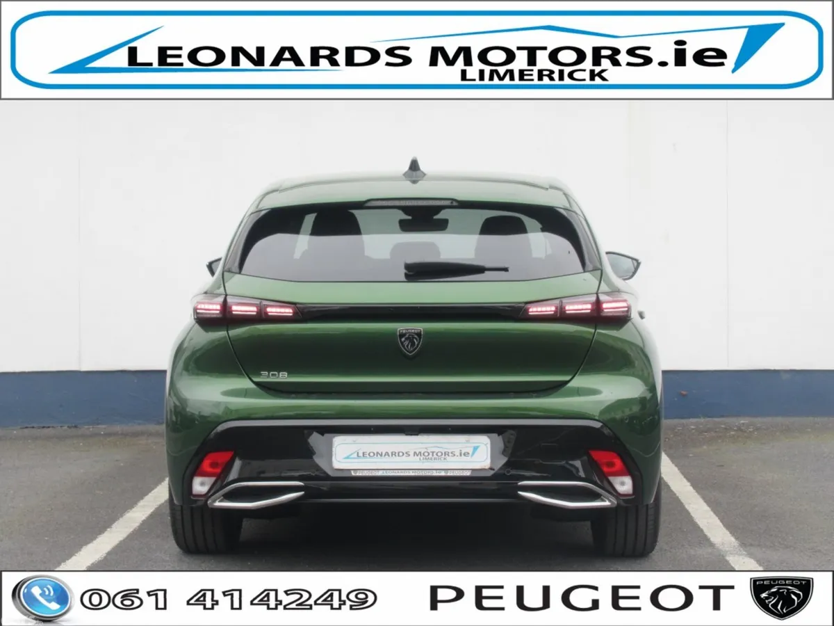 Peugeot 308 Hatchback, Petrol Hybrid, 2026, Green