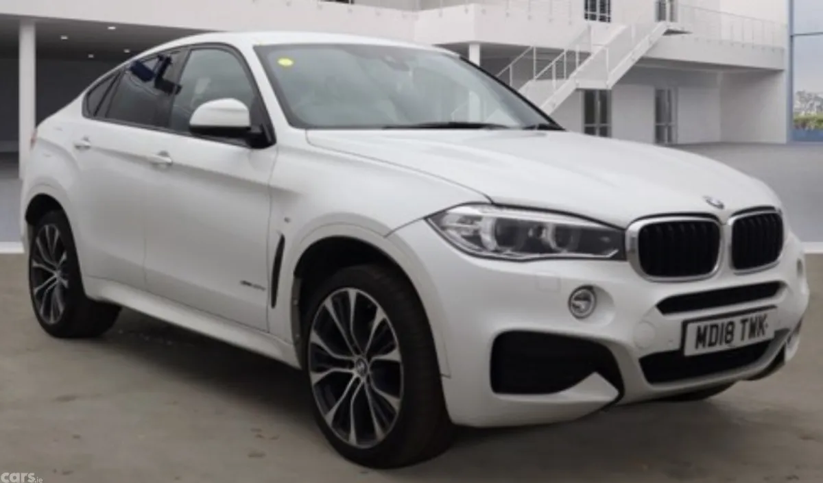 BMW X6 SUV, Diesel, 2018, White