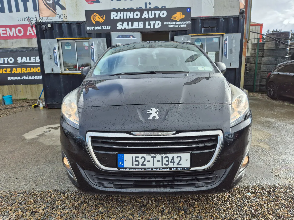 Peugeot 5008 MPV, Diesel, 2015, Black