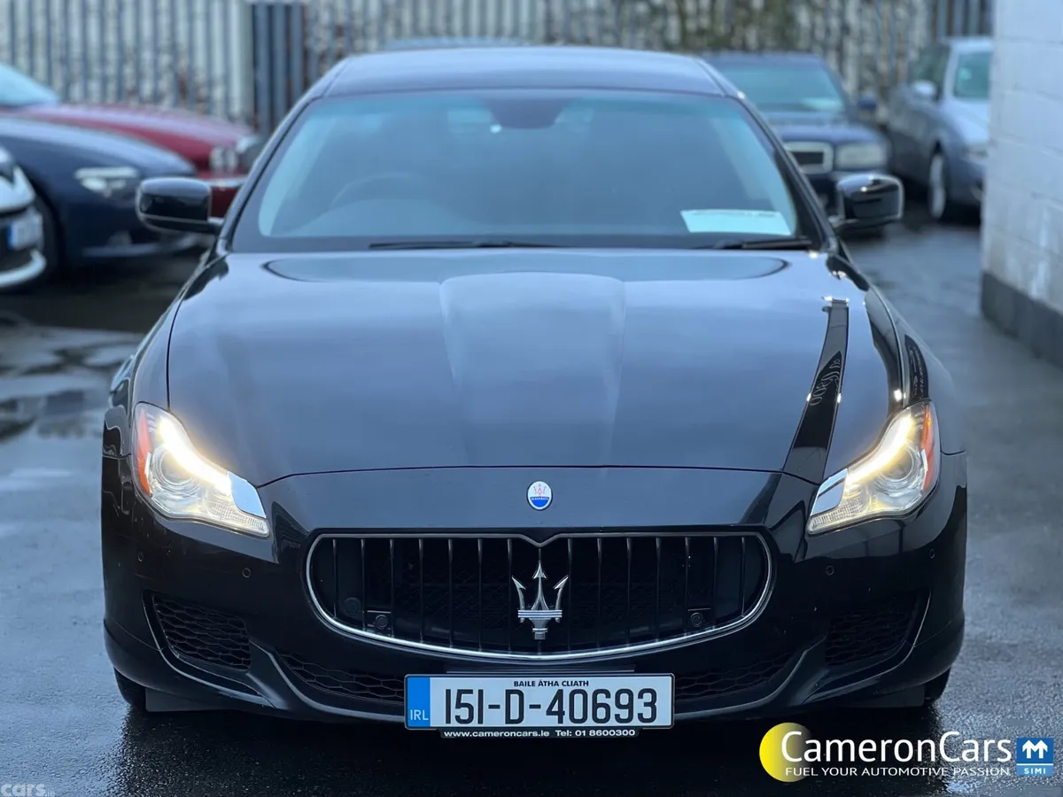 Maserati Quattroporte Saloon, Petrol, 2015, Black