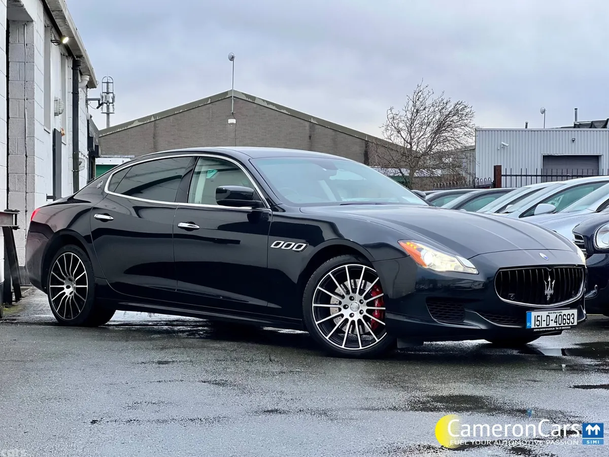 Maserati Quattroporte Saloon, Petrol, 2015, Black