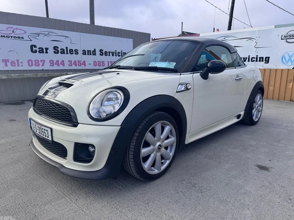 Mini Cooper Coupe, Diesel, 2012, White