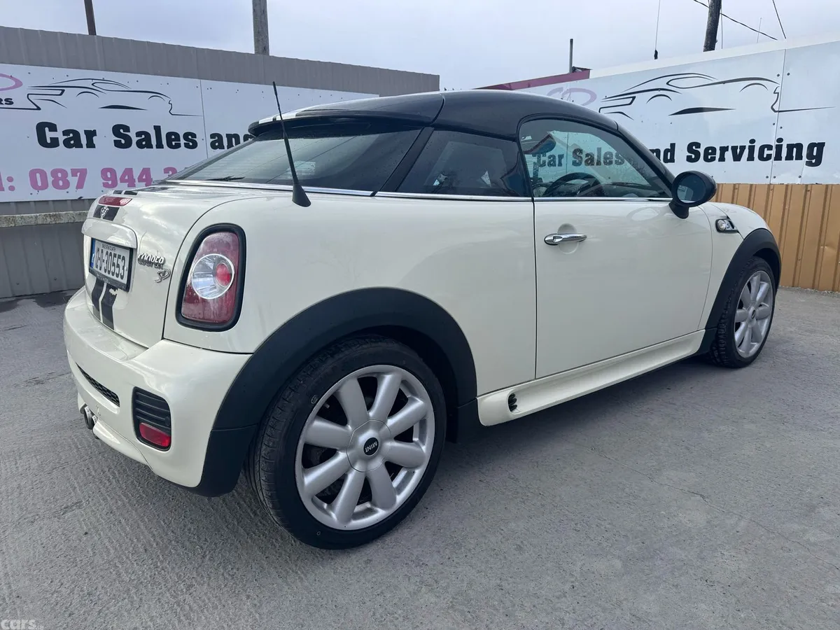 Mini Cooper Coupe, Diesel, 2012, White