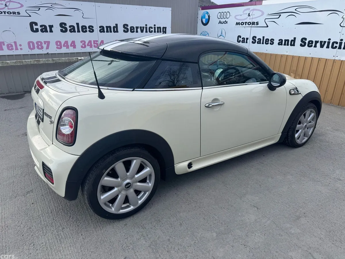 Mini Cooper Coupe, Diesel, 2012, White