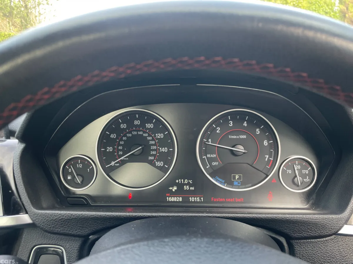 BMW 3-Series Saloon, Petrol Plug-in Hybrid, 2017, Red