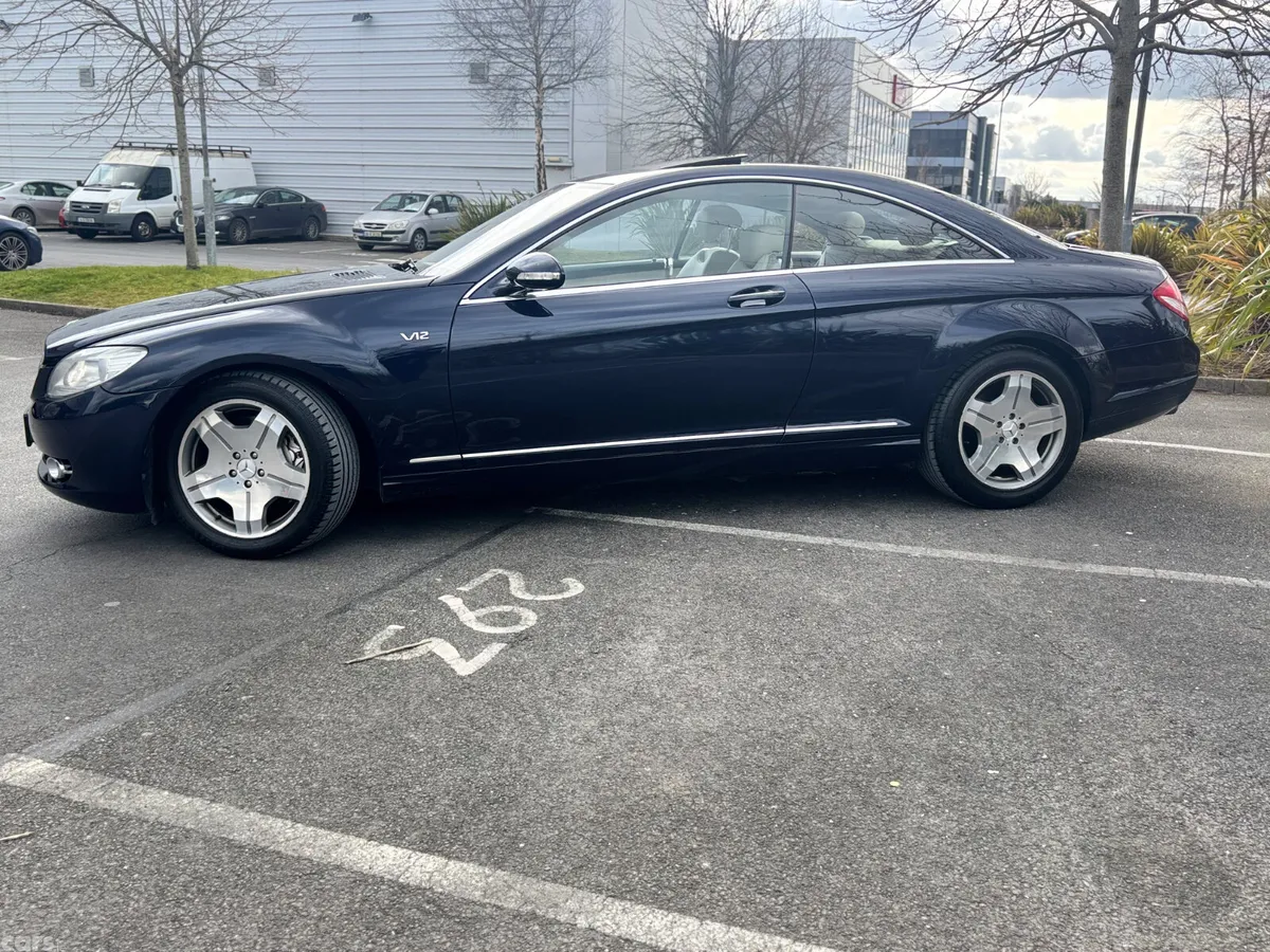 Mercedes-Benz CL-Class Coupe, Petrol, 2007, Blue