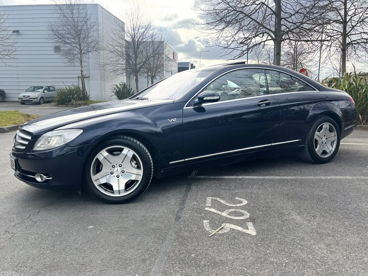 Mercedes-Benz CL-Class Coupe, Petrol, 2007, Blue
