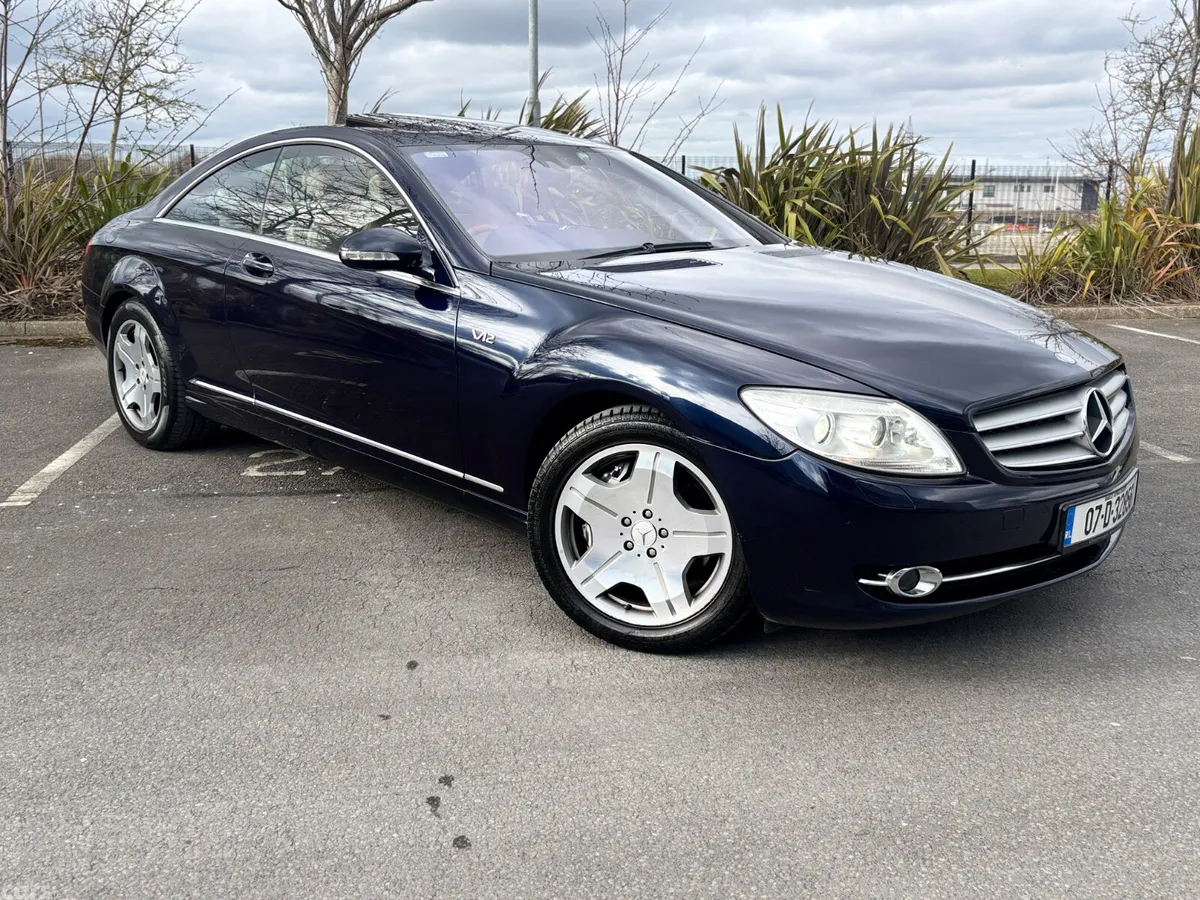 Mercedes-Benz CL-Class Coupe, Petrol, 2007, Blue