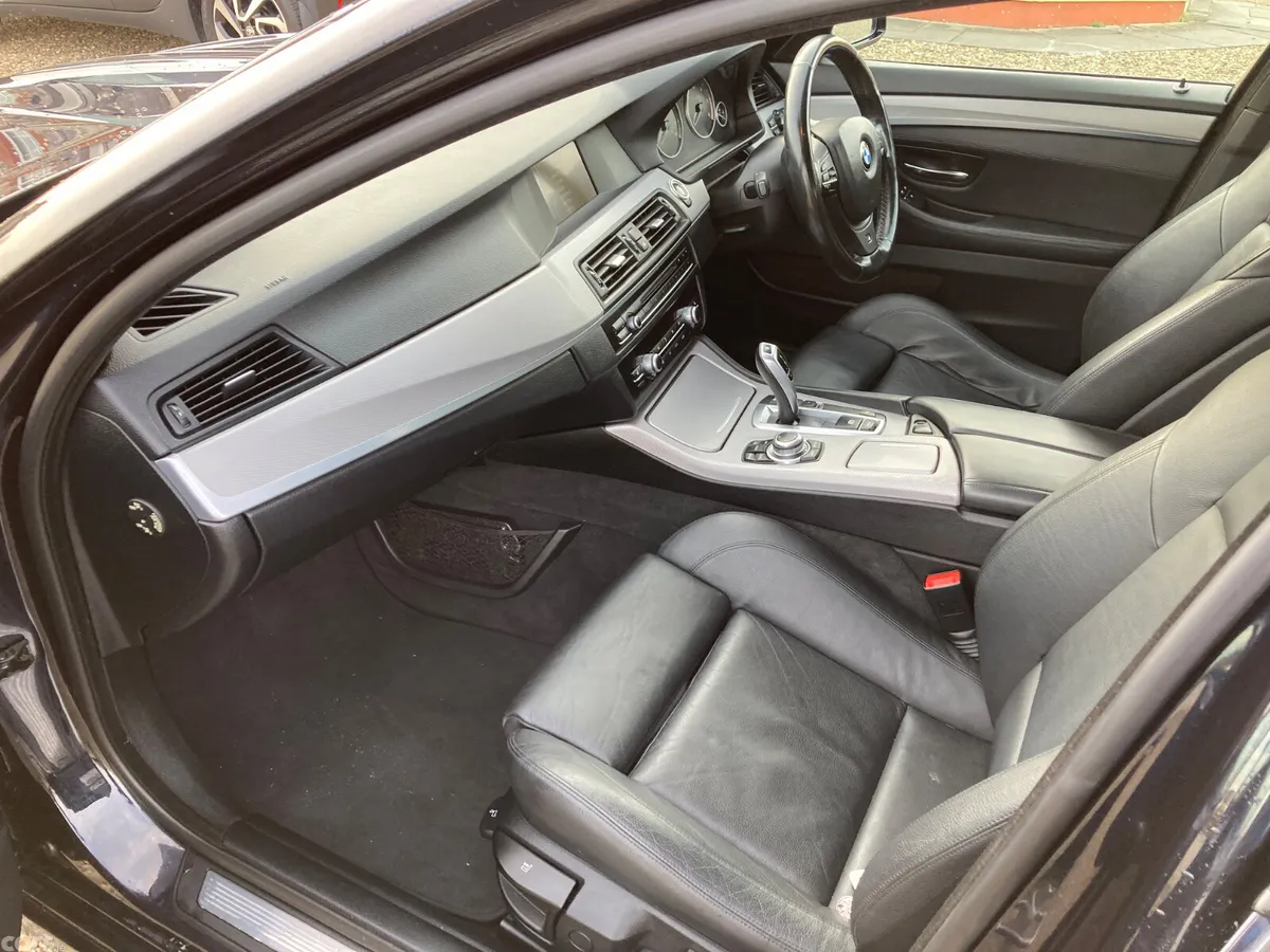 BMW 5-Series Saloon, Diesel, 2013, Black