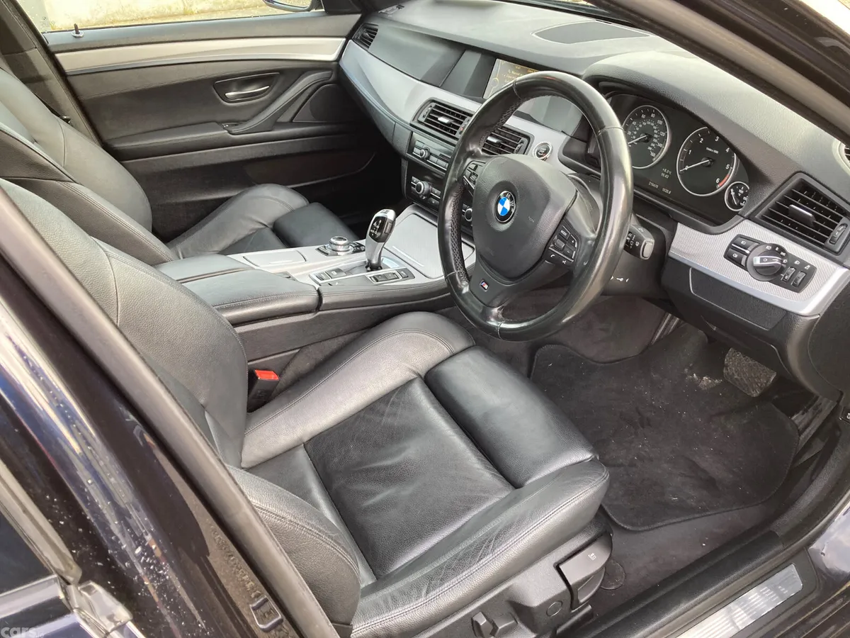 BMW 5-Series Saloon, Diesel, 2013, Black