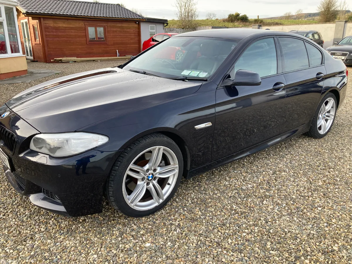 BMW 5-Series Saloon, Diesel, 2013, Black
