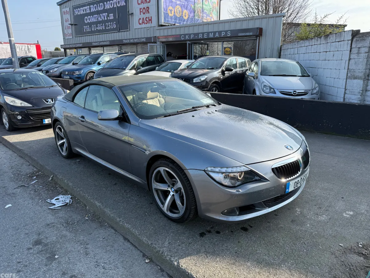 BMW 6-Series Convertible, Petrol, 2008, Grey
