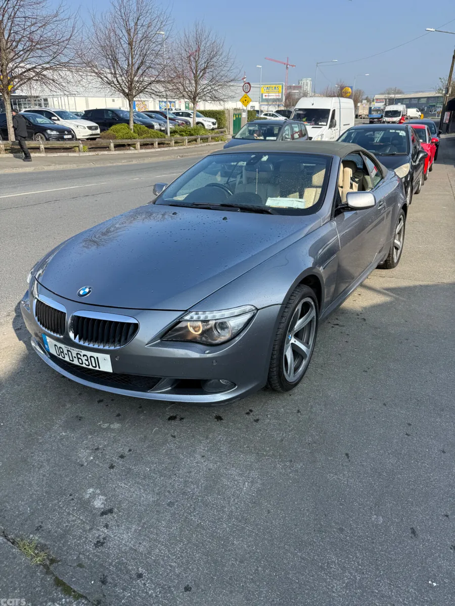 BMW 6-Series Convertible, Petrol, 2008, Grey