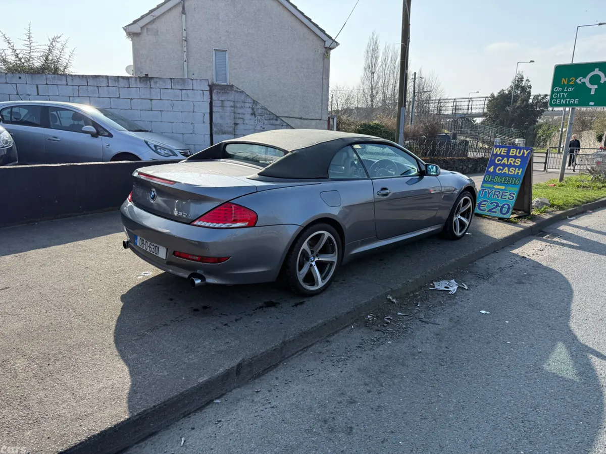 BMW 6-Series Convertible, Petrol, 2008, Grey