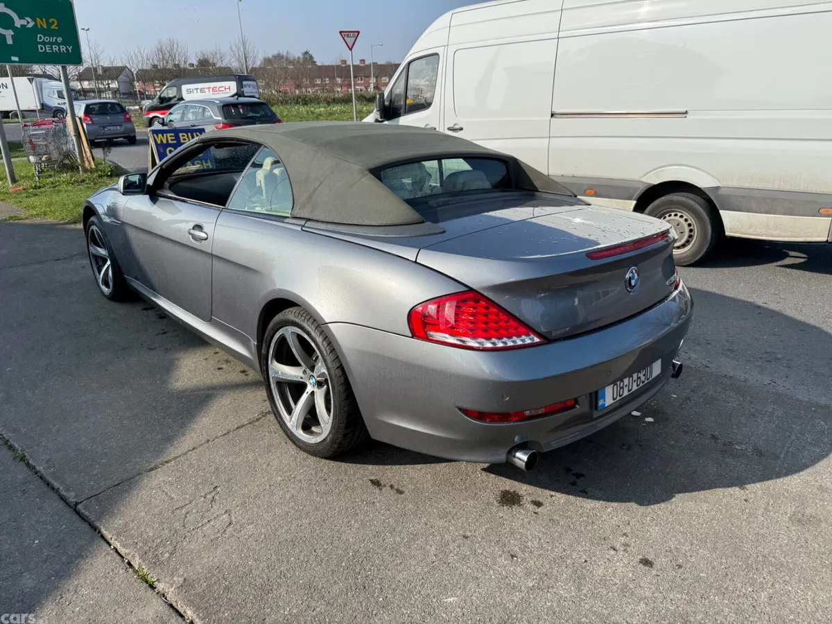 BMW 6-Series Convertible, Petrol, 2008, Grey