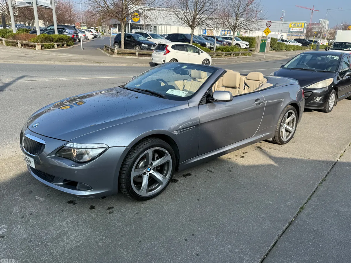 BMW 6-Series Convertible, Petrol, 2008, Grey