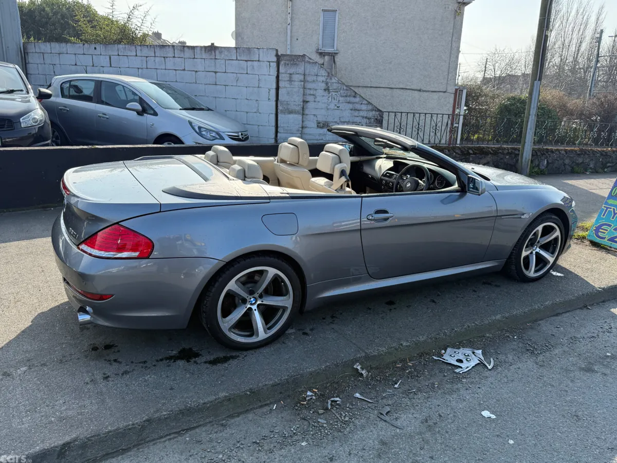 BMW 6-Series Convertible, Petrol, 2008, Grey