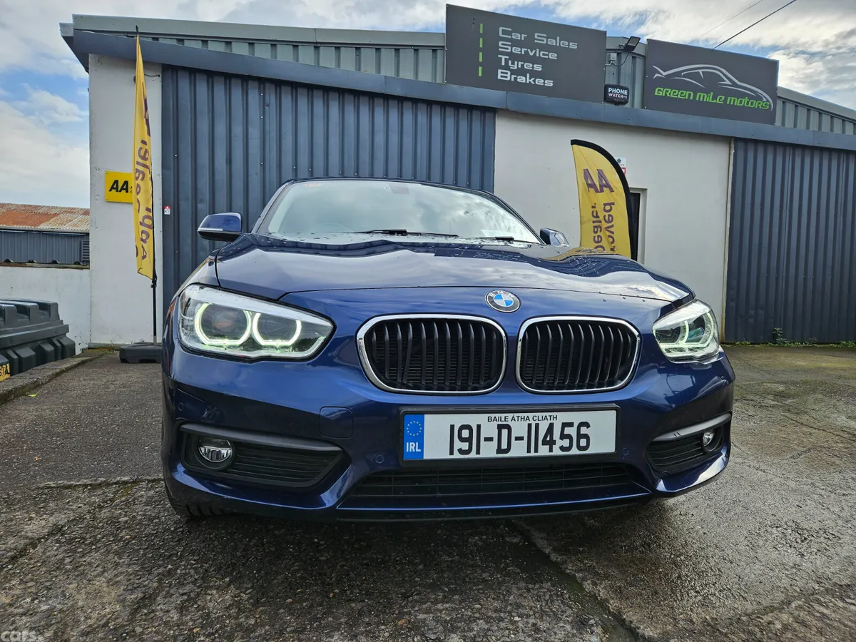 BMW 1-Series Hatchback, Diesel, 2019, Blue