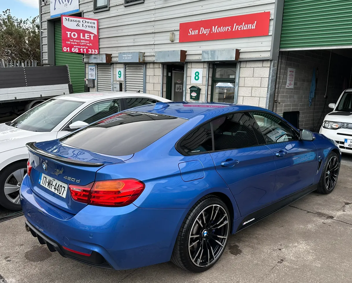 BMW 4-Series Coupe, Diesel, 2017, Blue