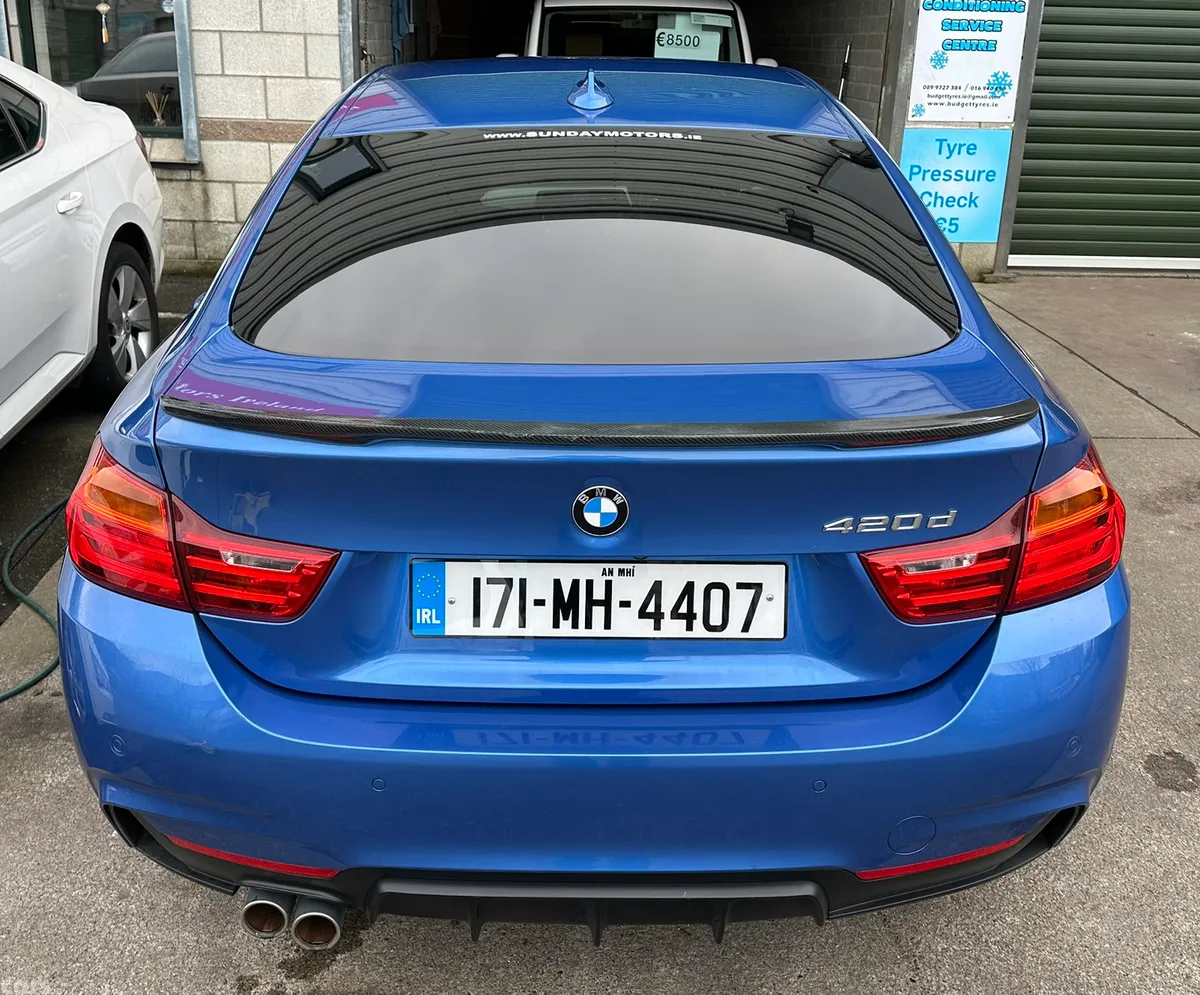 BMW 4-Series Coupe, Diesel, 2017, Blue