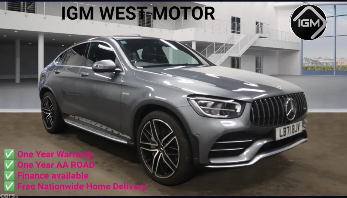 Mercedes-Benz GLC Coupe, Diesel, 2021, Grey