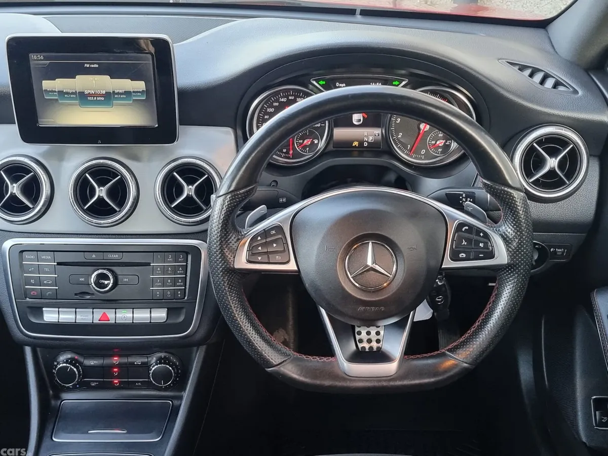 Mercedes-Benz CLA Saloon, Petrol, 2018, Red