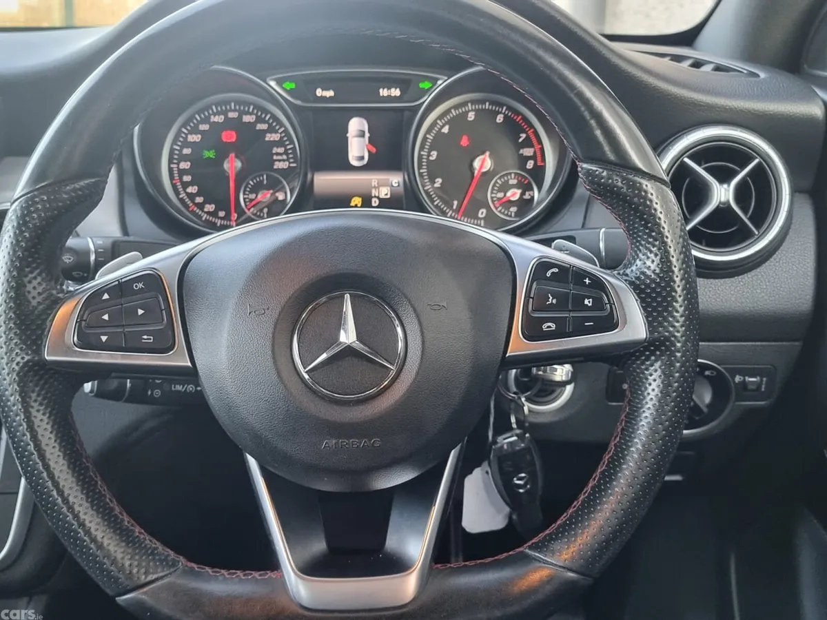 Mercedes-Benz CLA Saloon, Petrol, 2018, Red